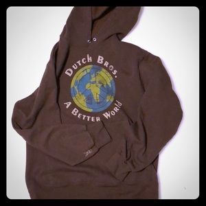 Brown Dutch hoodie small. A Better World 🌎